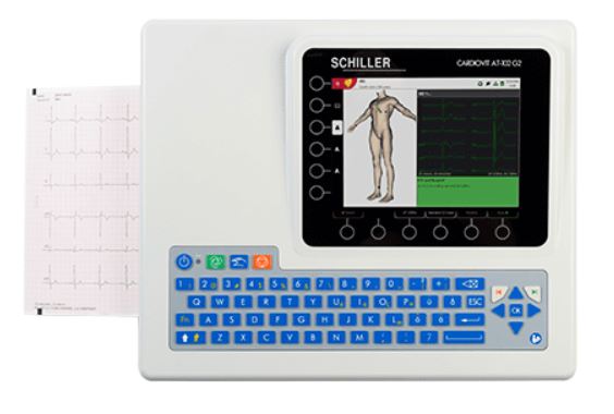 New Schiller Cardiovit AT-102 G2 ECG