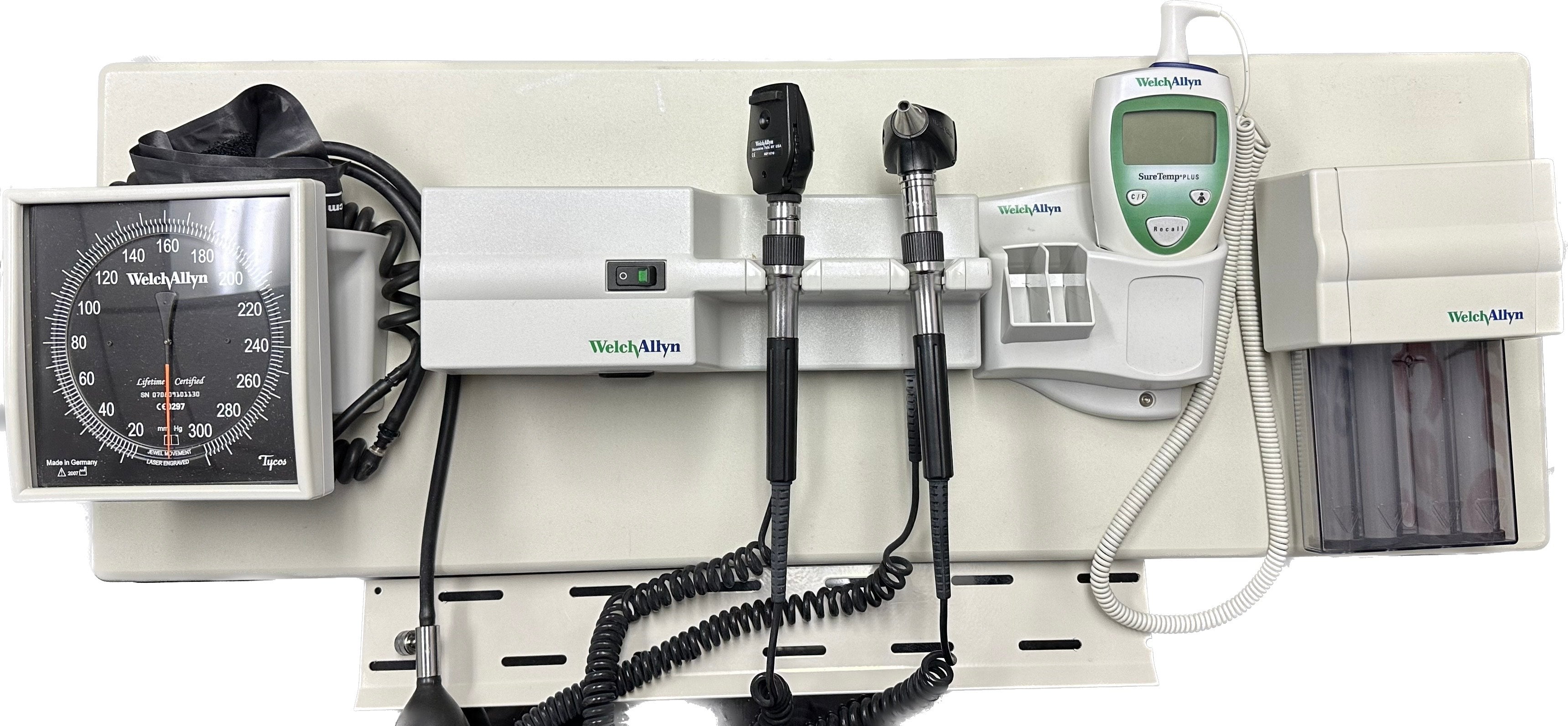 Preowned Welch Allyn 767 Integrated Wall System